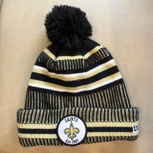 New Era New Orleans Saints Fleece Lined Knit Hat